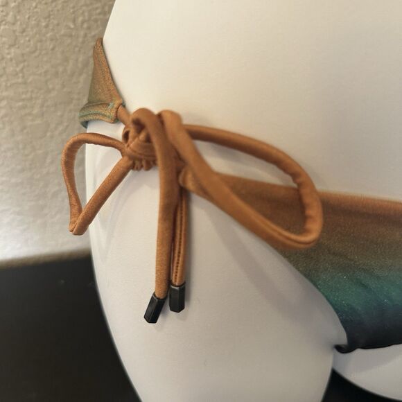 Victorias Secret String Bikini Swimsuit Small Jewel Triangle Itsy Bitsy Teeny - Picture 5 of 12